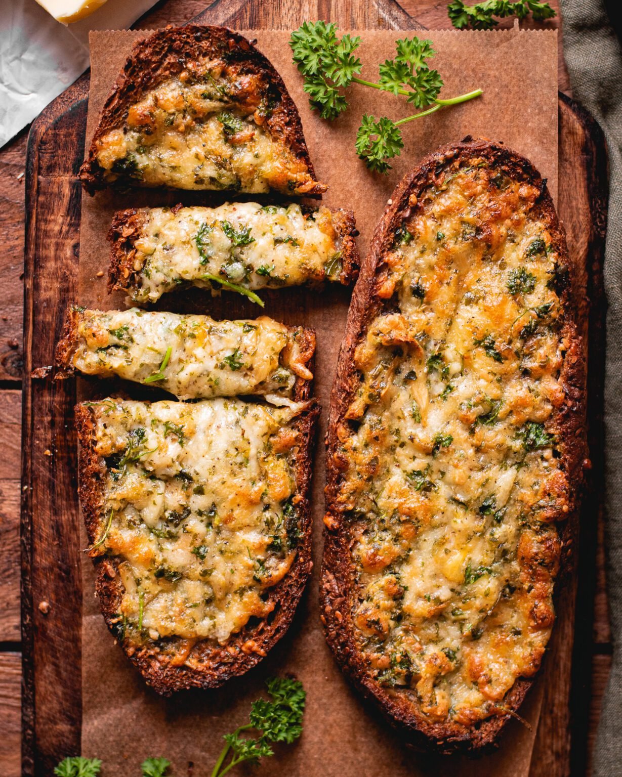 Koolhydraatarm knoflookbrood Diner Melaketovita