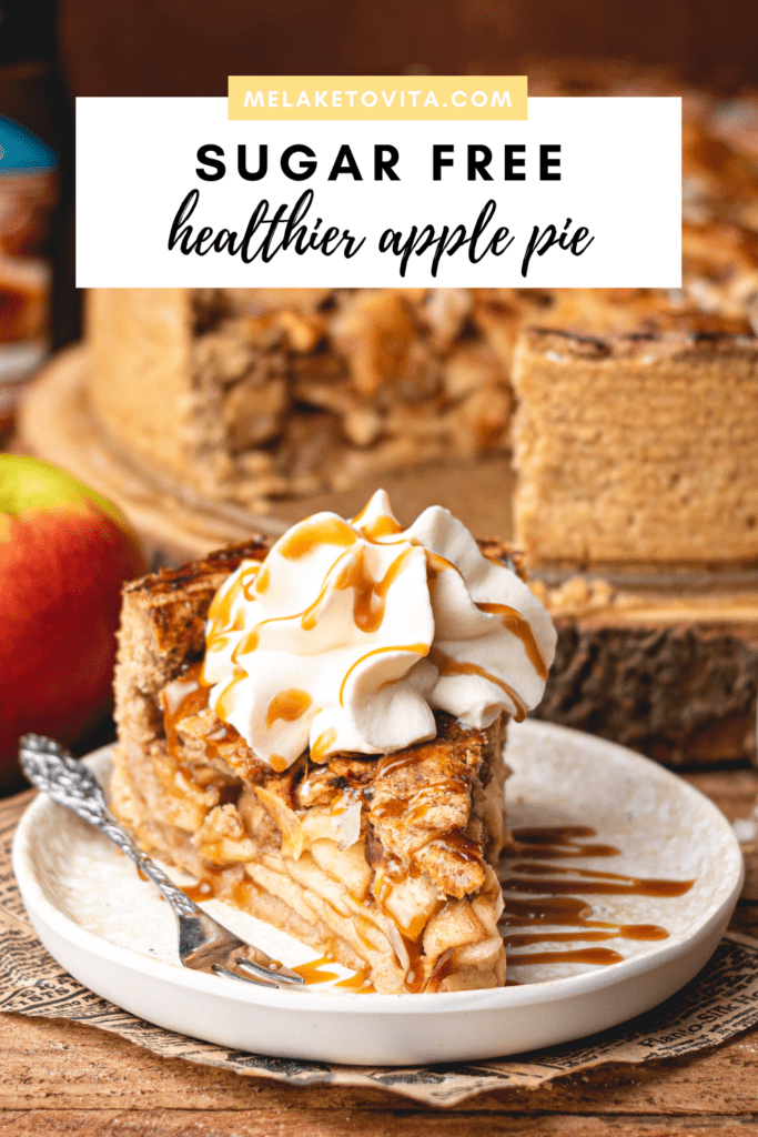 sugarfree healthier apple pie