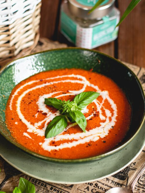 pittige paprika tomatensoep